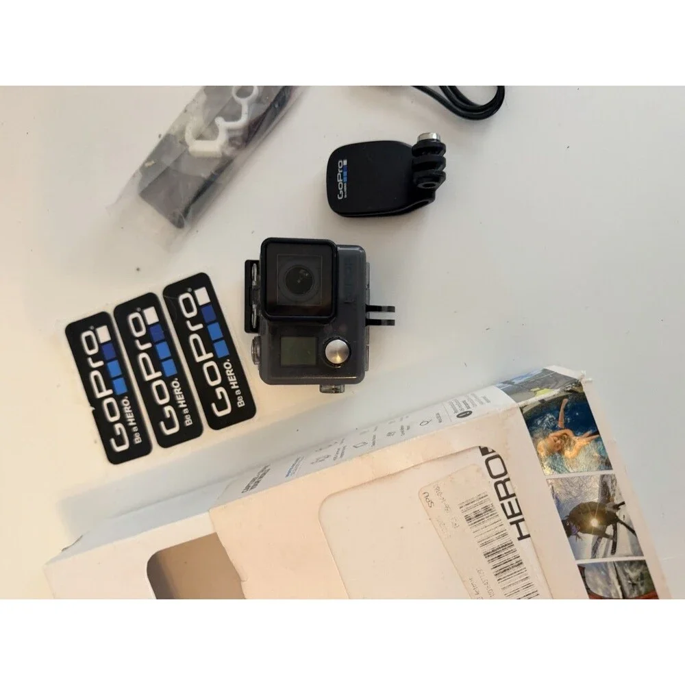 GoPro Hero+ plus 2015 with Accessories, Action Waterproof Case Video Camera